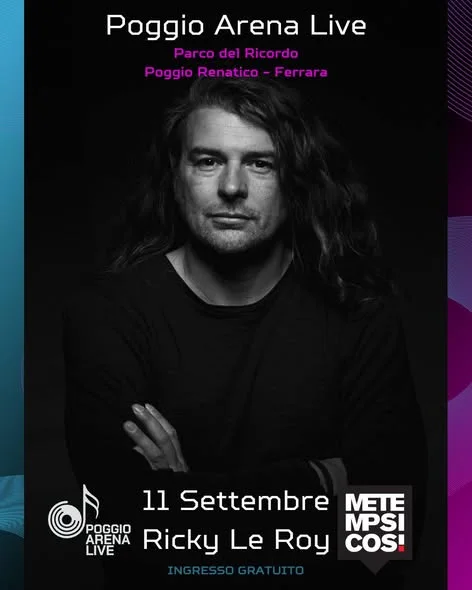 Ricky Le Roy al Poggio Arena Live 2026